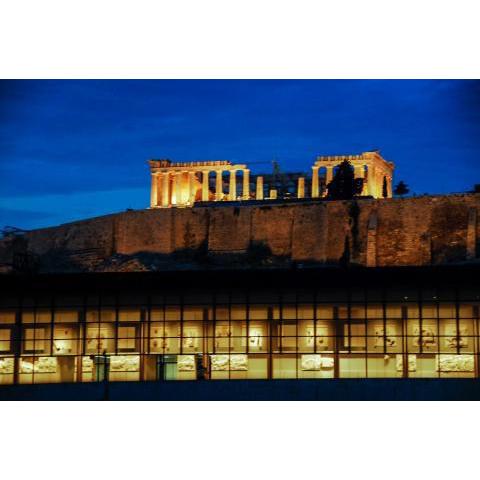 Acropolis amazing balcony view 3 minutes walking to the museum