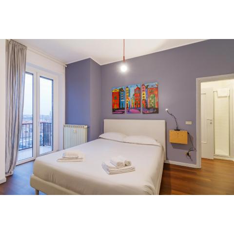 ALTIDO Sleek Flat with Balcony near MUDEC Museum and Navigli Area