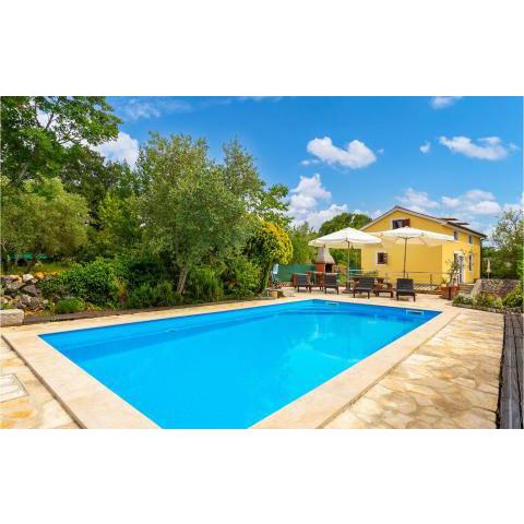 Amazing home in Malinska with 4 Bedrooms, WiFi and Outdoor swimming pool