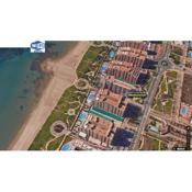 Apartamento 1ª Línea de mar en Marina d'Or con césped y playa [Familiar]