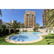 Apartamento Veremar, zona tranquila, con piscina, jardines, soleado y cerca de la playa de la cala, para disfrutar el mediterraneo