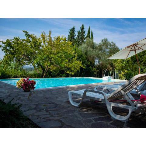 Apartment with large garden and pool on the hills of Pisa