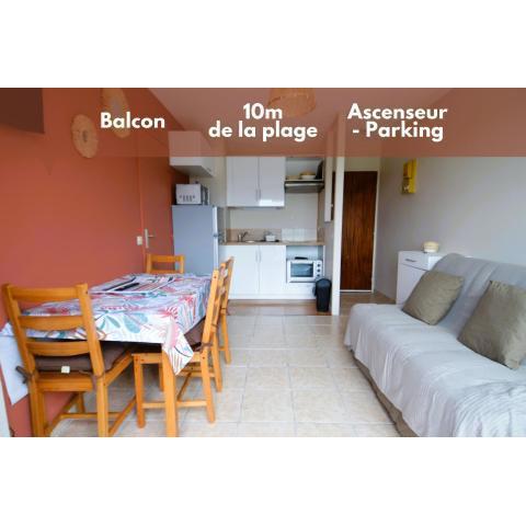 Appartement au pied de la plage - Balcon - Parking