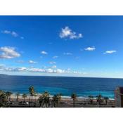 Appartement d'une chambre a Nice a 200 m de la plage avec vue sur la mer terrasse et wifi