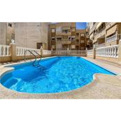 Awesome apartment in Torrevieja with WiFi, 1 Bedrooms and Outdoor swimming pool