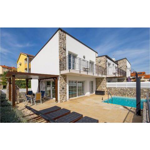 Awesome home in Kornic with 3 Bedrooms, WiFi and Outdoor swimming pool