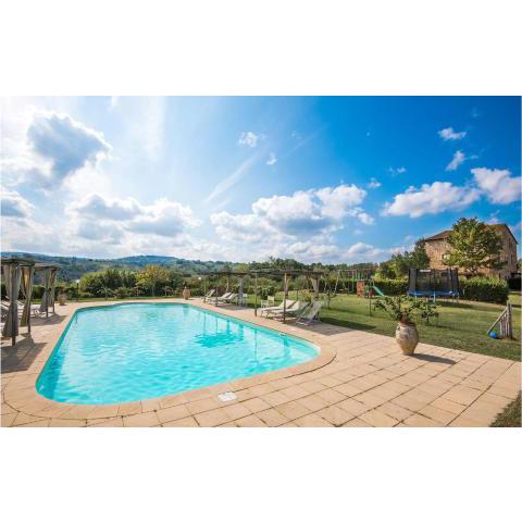 Awesome home in Montaione with Outdoor swimming pool and 2 Bedrooms