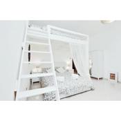 BBHOME Trastevere Station White Apartment