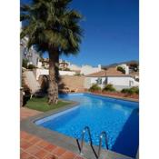 BEACH VILLA ,Nerja, Seaview, Pool, 3 bedrooms, huge terrace and garden