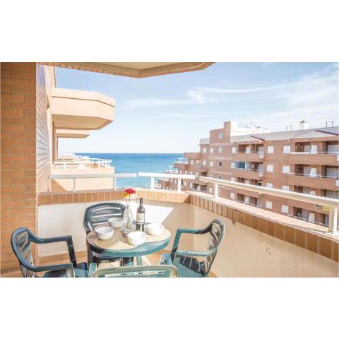 Beautiful apartment in Oropesa del Mar with 2 Bedrooms and Outdoor swimming pool