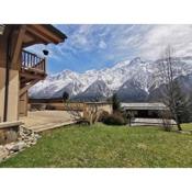 Betulle - 2bedroom - Patio facing Mont-Blanc range