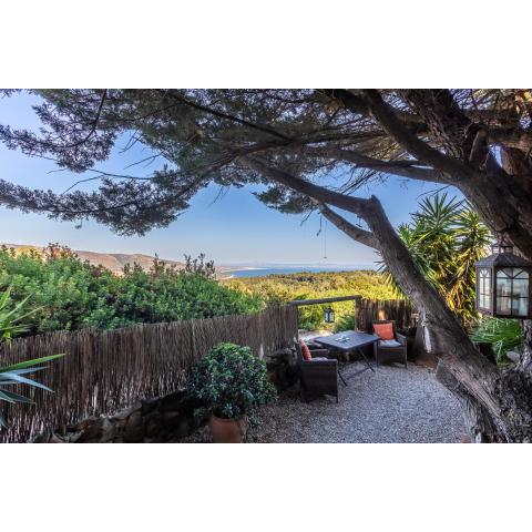 Casa en la montaña con vistas a África