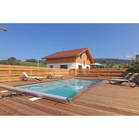 Chalet moderne avec piscine et spa - 6 personnes