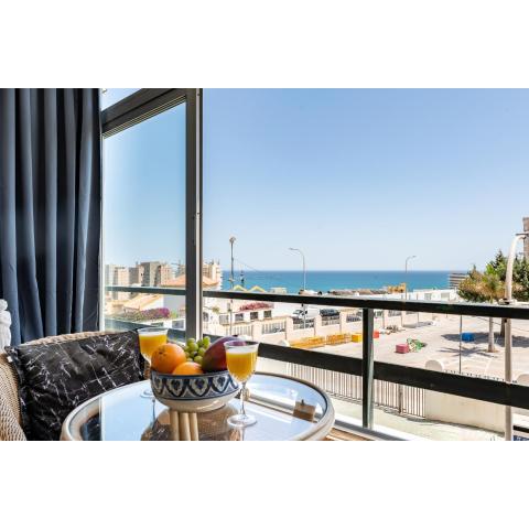 Cozy 1BR sea views & pool in Torremolinos