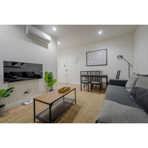 Cozy Apt para 6pax a escasos metros del Retiro