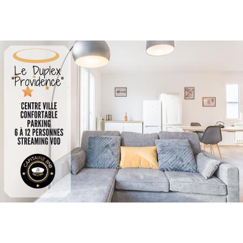 Duplex Providence - Idéal Groupe - Confort - Parking Privé