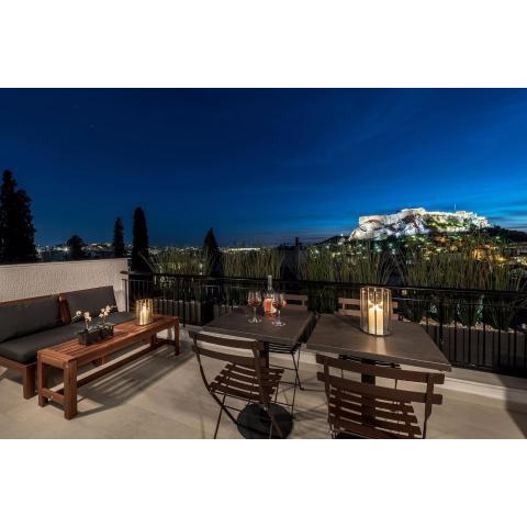 Executive 2 bdr Suite in Plaka - Acropolis view