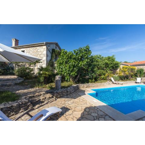 Family friendly house with a swimming pool Bajcici, Krk - 17293