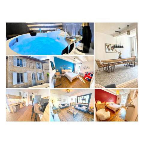 Gîte cosy avec Jacuzzi classé 3 étoiles