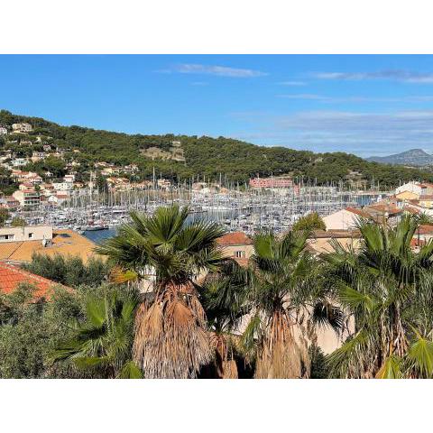 Grande terrasse avec vue mer, résidence récente, tout à pieds