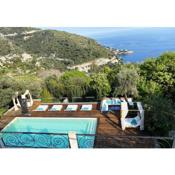 Luxurious studio suite near Monaco with sea view