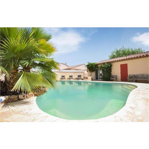 Nice home in Le Muy with Outdoor swimming pool, WiFi and 4 Bedrooms