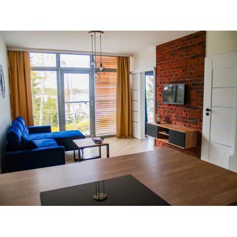 Nowoczesny Apartament z widokiem na jezioro