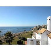 Playa Lucera - Fantastic 3 bedroom front line beach duplex apartment with open sea views from its 2 terraces between Fuengirola and Marbella - Costa del Sol - CS160