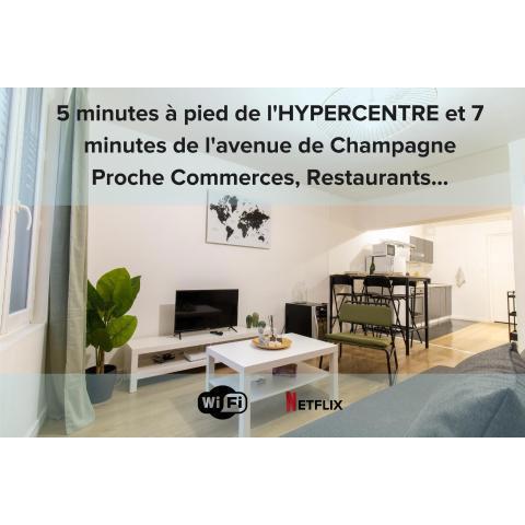 Salmanazar Apt cosy 4 Pers Max centre-ville