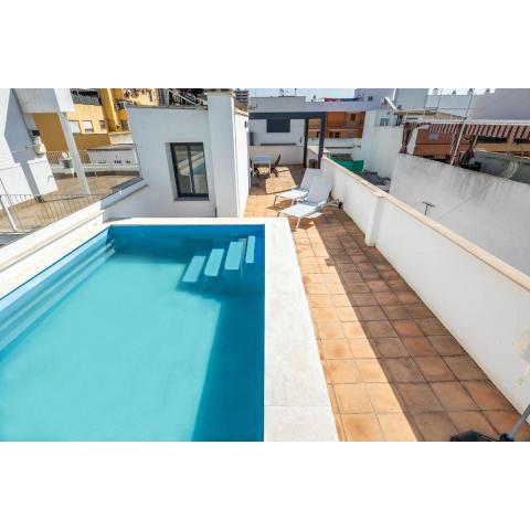 Slow Sevilla suite - two-bedroom apartment with private pool