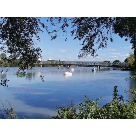 Studio au calme en bord de Loire