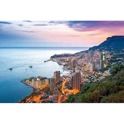 Studio Beausoleil récent, climatisé, Monaco et gare à pied