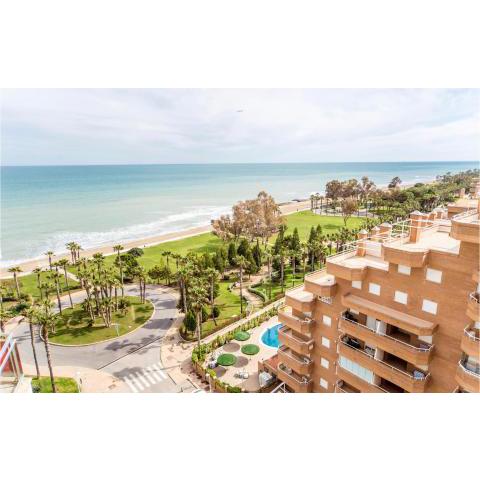 Stunning apartment in Oropesa del Mar with Outdoor swimming pool, Sauna and 2 Bedrooms