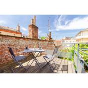 Terrasse Riquet - en plein coeur de Toulouse