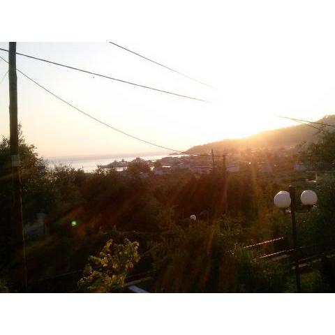 Thassos, Limenas, sea view villa with garden