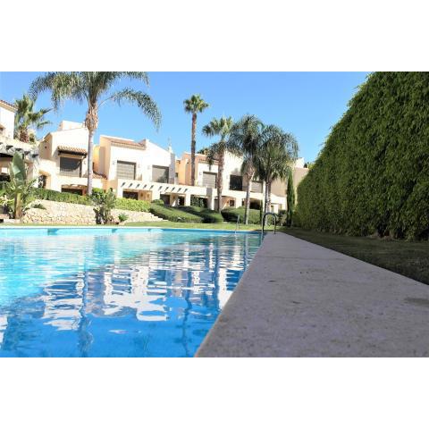 Townhouse overlooking the pool