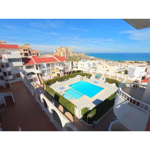 Two-Bedroom Apartment with swimming pool La Mata Beach