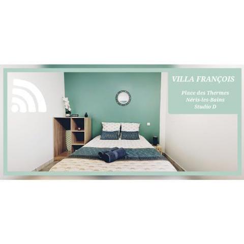 Villa François - superbe T1 - D au pied des Thermes de Néris - Wifi avec fibre